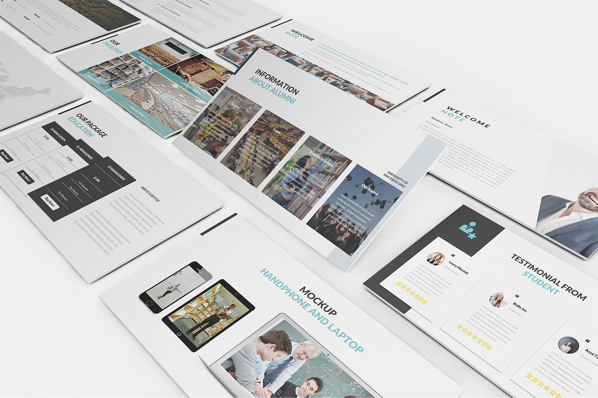 University & Education Powerpoint, a Presentation Template by Incools Stokie (Photo 3 of 10)