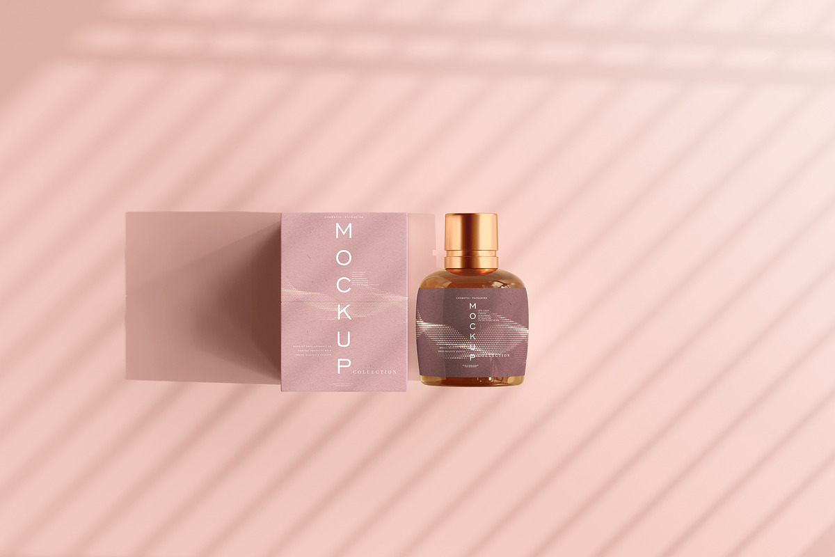 390+ Cosmetic Branding Mockup Scenes, a Cups & Container Mockup by pmvch (Photo 183 of 367)