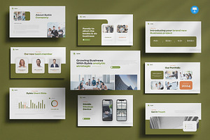 Business Agency Keynote, a Presentation Template by Pixslides
