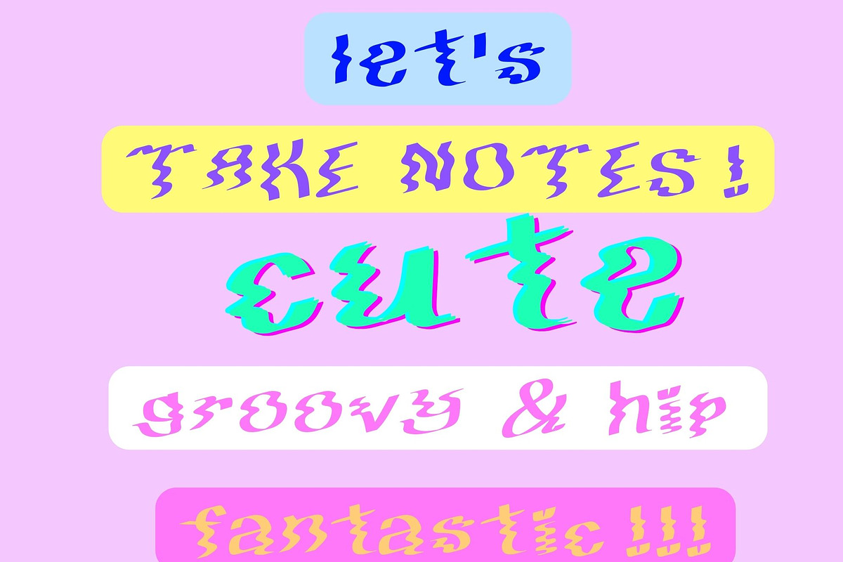NEW WAVE a modern wave Display font, a Handwritten Font by Eryn Rose Design (Photo 10 of 12)