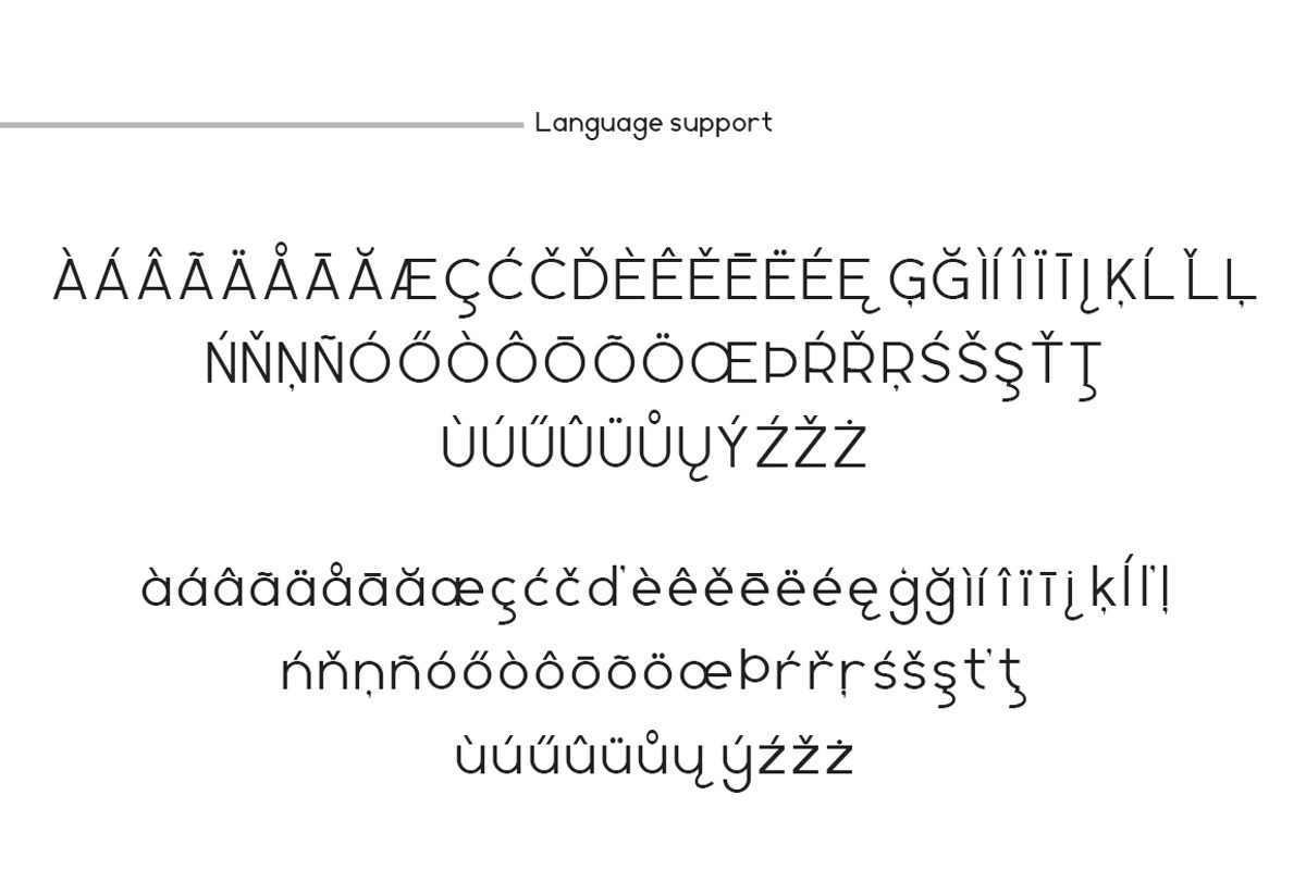 Geometrica Sans - Type Family, a Sans Serif Font by BorisG (Photo 14 of 14)