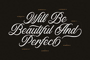 Nolian Script, a Script Font by ngene (Thumbnail 3 of 11)