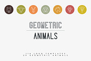 116 Geometric Animal Logos -30%, a Branding & Logo Template by VP Fonts (Thumbnail 1 of 11)
