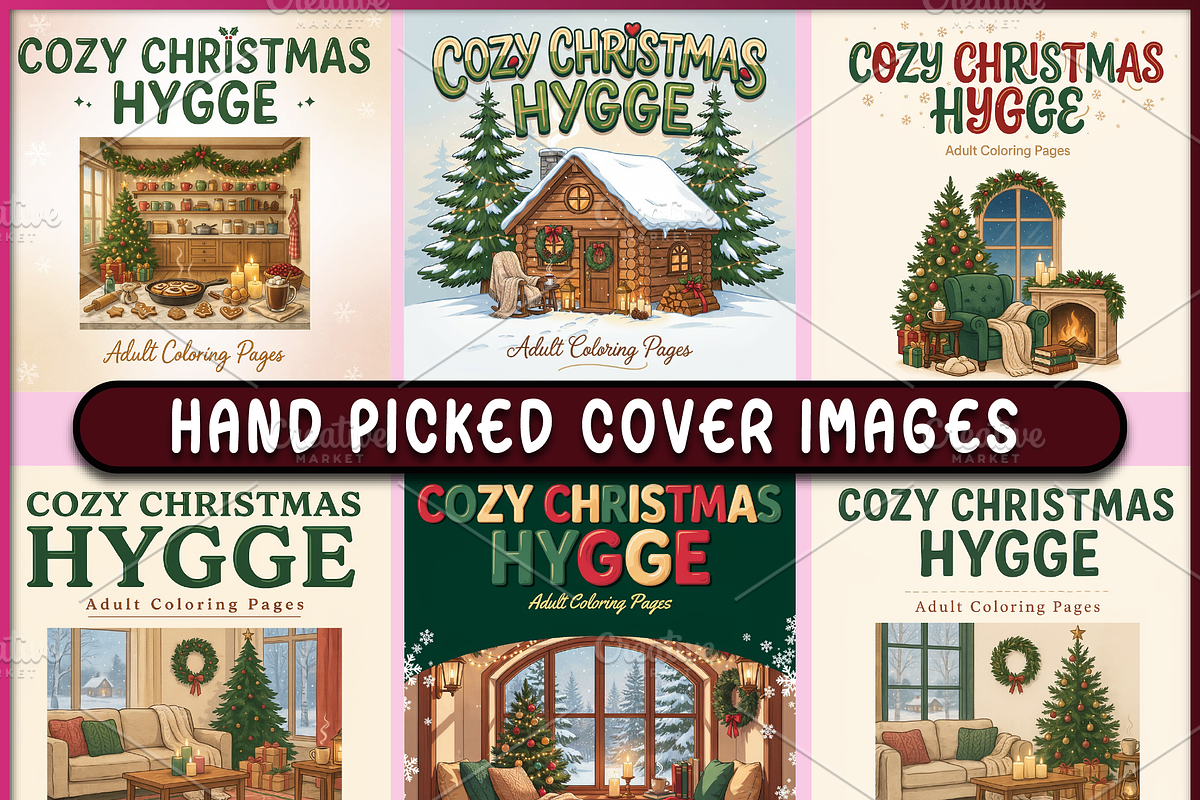 Cozy Christmas Hygge, a Seasonal Illustration by Ink Gallery (Photo 3 of 4)