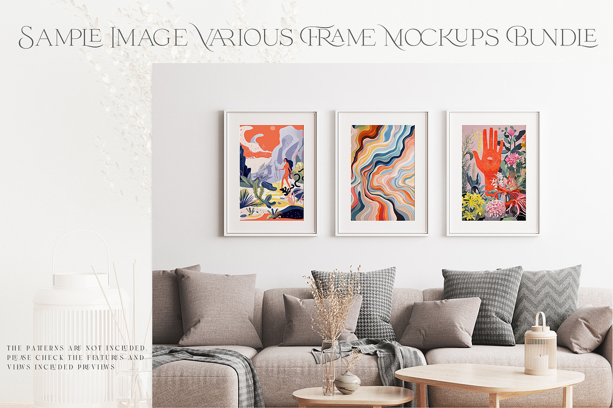 Various 103 Frame Mockup Bundle, a Mockup by mock-ups (Photo 16 of 23)