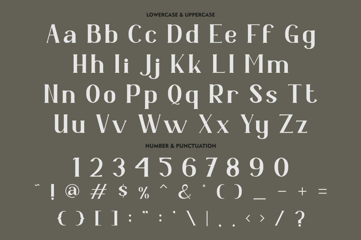 Kapecha - Modern Ligature Serif Font, a Sans Serif Font by PutraCetol Studio (Photo 7 of 11)