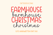 Farmhouse Christmas, a Handwritten Font by SaktiAvellin (Thumbnail 1 of 11)