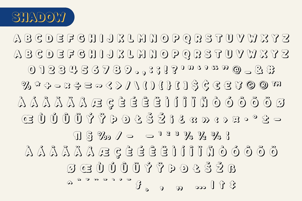 Fox Chubby : 4 Font Styles, a Handwritten Font by Fox7 By Rattana (Photo 12 of 13)