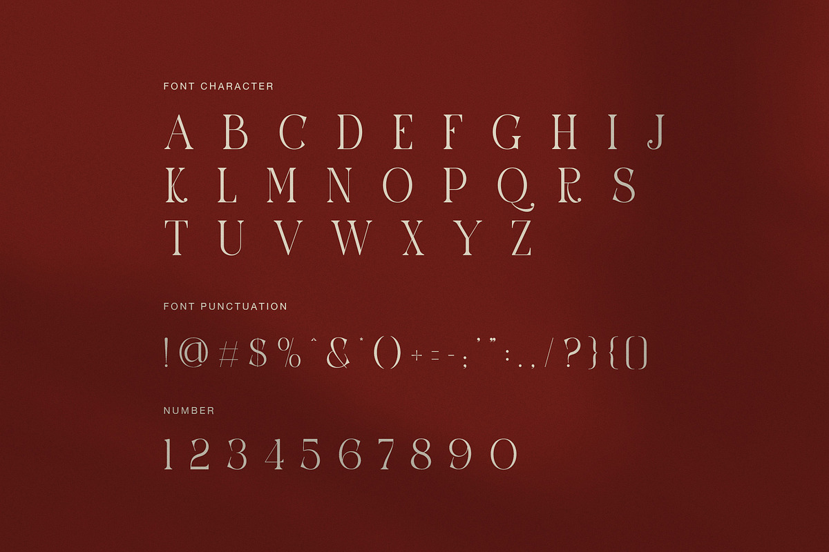 Wesider Elegant Serif Font, a Serif Font by Perfectype (Photo 7 of 8)