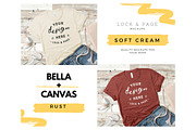 Bella Canvas 3001 Mega Bundle Mockup, a Shirt Mockup by lock and page (Thumbnail 68 of 84)