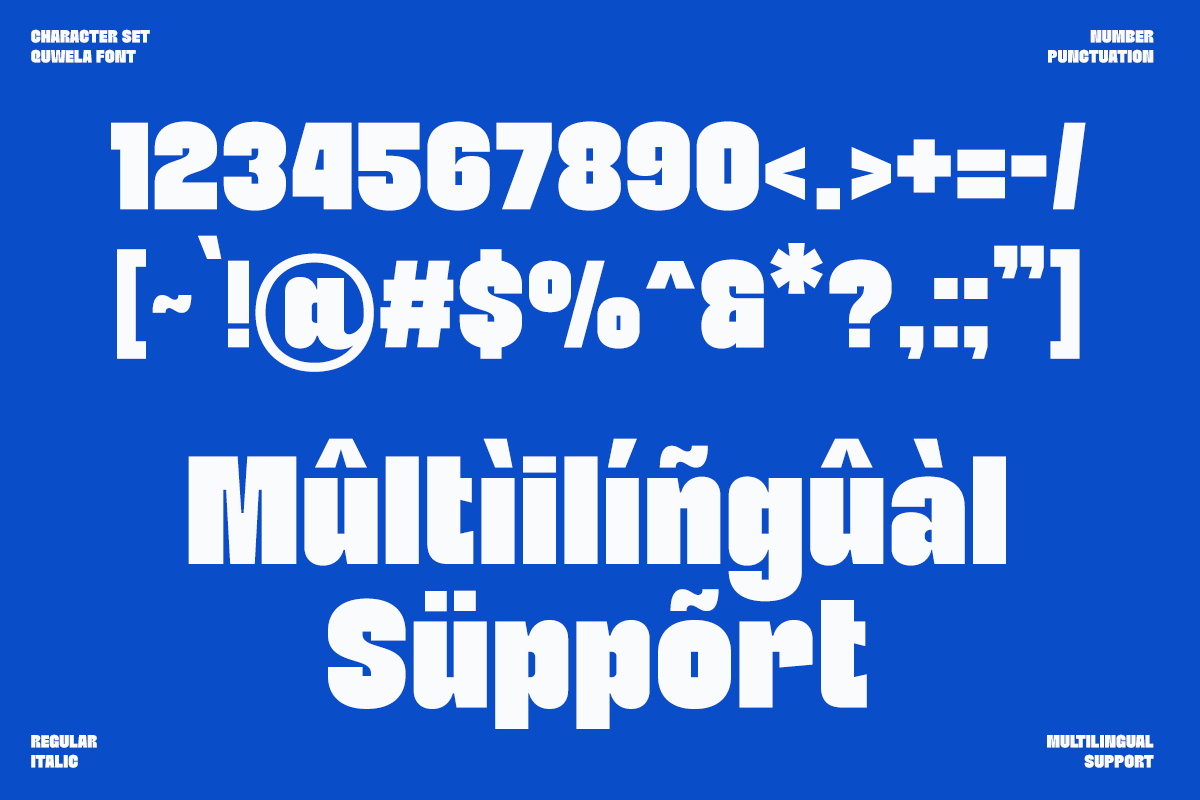 Bold Sans Serif - Quwela, a Sans Serif Font by RagamKata (Photo 7 of 11)