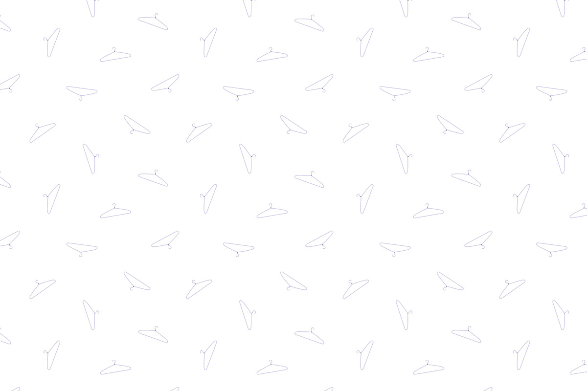 Clothes hangers seamless patterns, a Pattern Graphic by Good Studio (Photo 4 of 6)