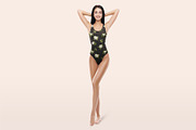 Women's Swimsuit Mockup, a Product Mockup by PSD Market (Thumbnail 5 of 7)