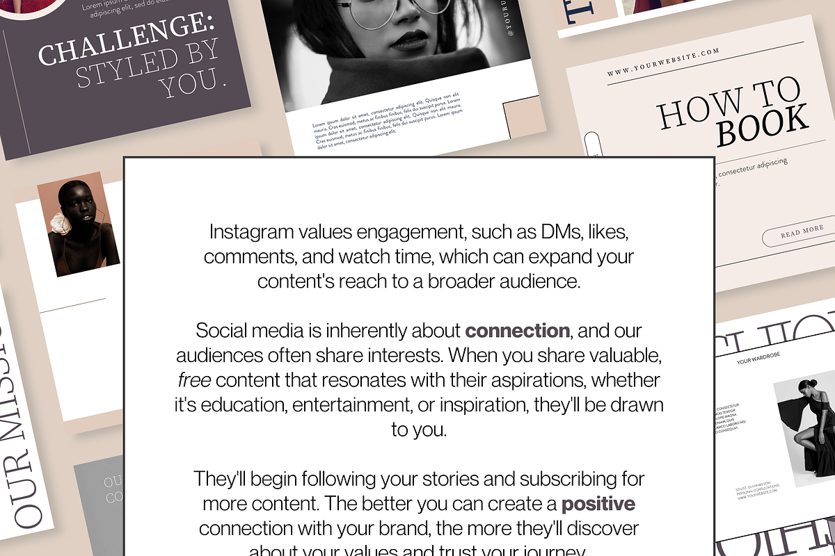 36 Fashion Instagram Templates, a Social Media Template by The Lone Crowd (Photo 8 of 9)