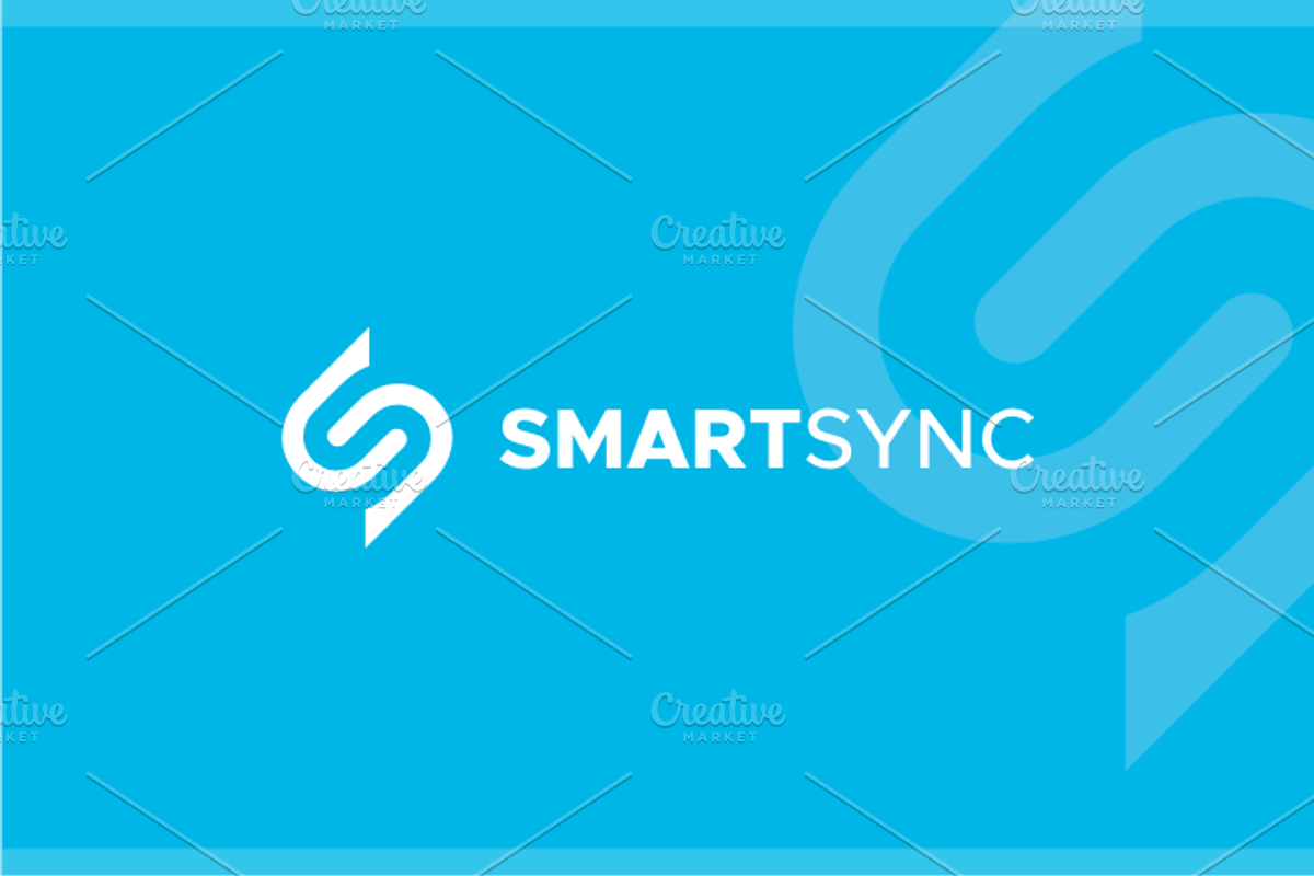 Smart Sync - Letter S Logo, a Branding & Logo Template by yopie