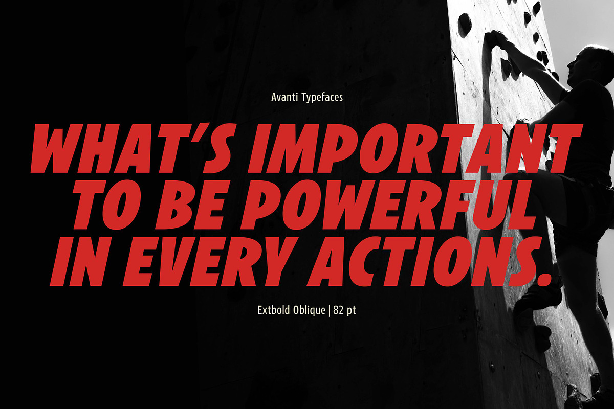 Avanti, a Sans Serif Font by Glowtype (Photo 8 of 12)