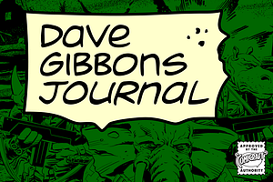 Dave Gibbons Journal, a Font by Comicraft Fonts