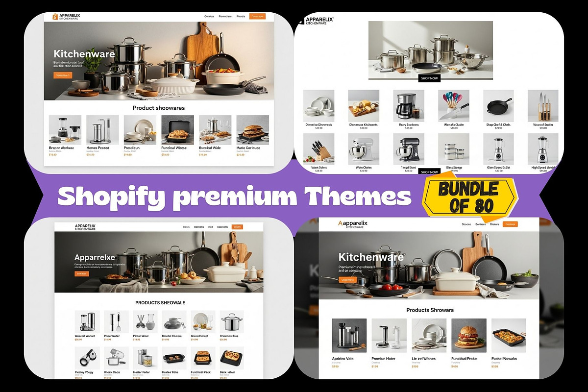 Shopify Premium bundle of 80 Themes, a Shopify Template by Aban's World (Photo 33 of 59)