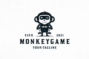 Monkey Games Vector Logo Template, a Branding & Logo Template by vectorwithin (Thumbnail 2 of 4)