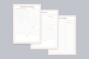 Study Planning Pages Set V-01, a Stationery Template by shahsoft (Thumbnail 2 of 3)