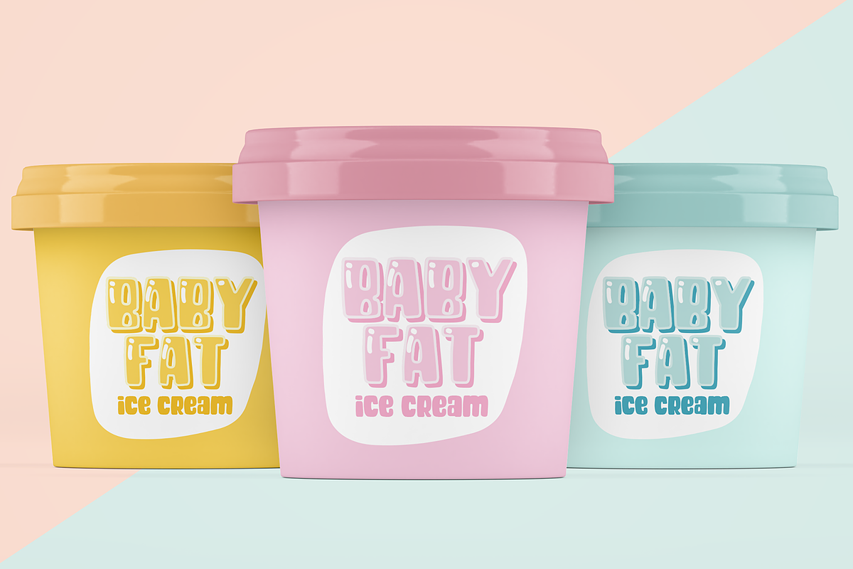 Cheeky Bite Chunky Layered Font, a Font by Amber Nest Design (Photo 4 of 10)