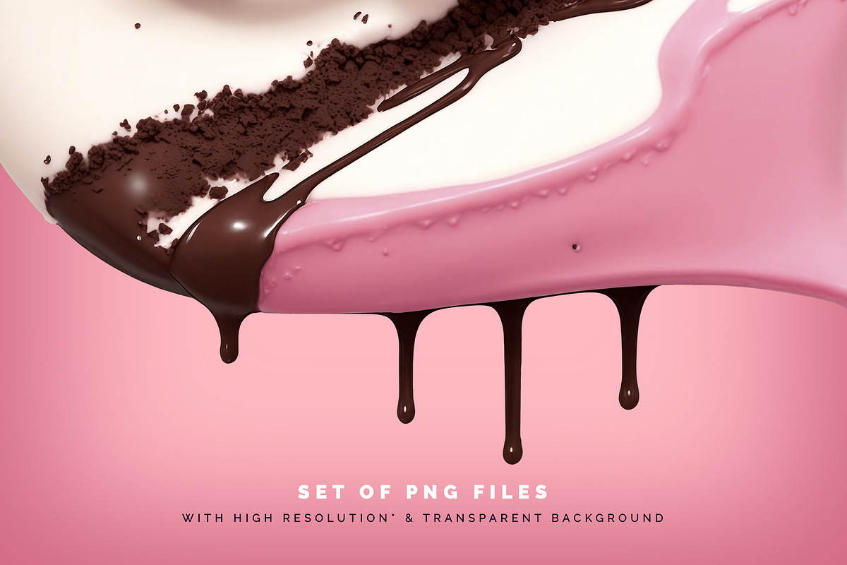 Strawberry Milk - Color Bitmap Font, a Symbol Font by Gleb Guralnyk (Photo 3 of 4)