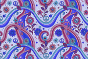 A set of seamless patterns of 70s., a Pattern Graphic by Designs by Helen Trupak (Thumbnail 4 of 8)
