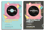 Summer Retro Party Flyer, a Flyer Template by Hotpin (Thumbnail 1 of 5)