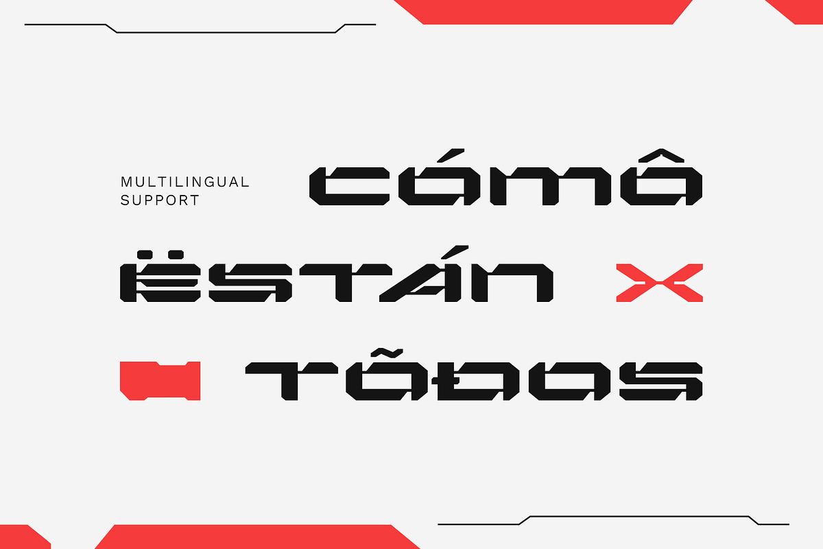 Vancord - Futuristic Display Font, a Font by Typia Nesia (Photo 5 of 14)