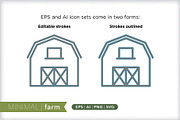 Minimal farm icons, an Outline Icon by Picture Window (Thumbnail 3 of 5)