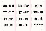 Dingos | Compact Chunky Display Sans, a Sans Serif Font by Antipixel Type Studio (Thumbnail 9 of 16)