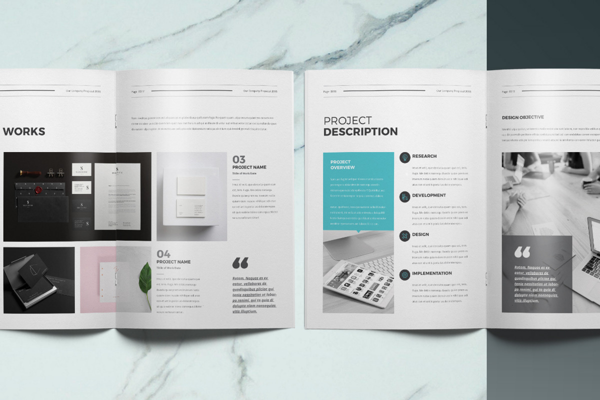Proposal, a Brochure Template by ThemeDevisers (Photo 5 of 7)