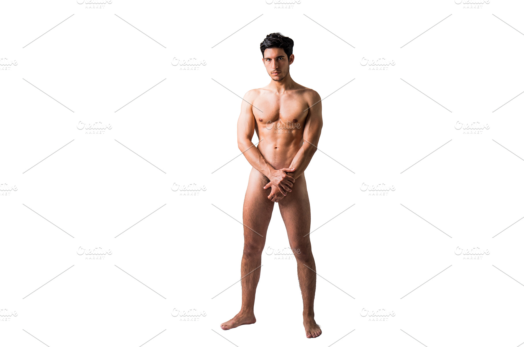 Totally naked athletic handsome, a Person Photo by ArtOfPhotos photo store