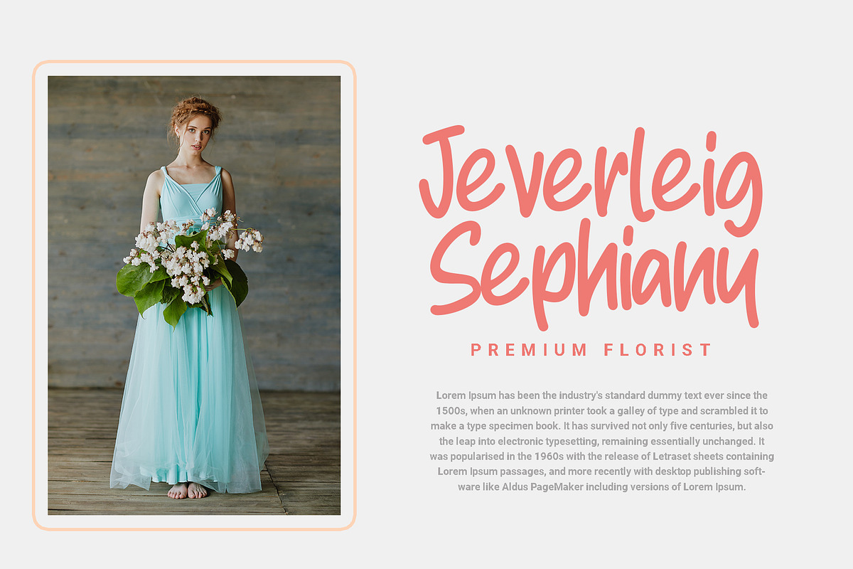Happy Feel -Handwriting Display Font, a Handwritten Font by RHD Creative Studio (Photo 3 of 12)