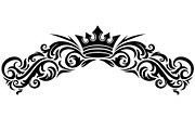 Vintage Crown Ornament Bundle, an Illustration by Designer_Momina (Thumbnail 8 of 31)
