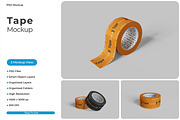 Duct Tape Mockup, a Packaging Mockup by Pixie Creative (Thumbnail 1 of 4)