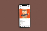 Classic Motorcycle Orange, a Flyer Template by Me55enjah Design (Thumbnail 3 of 4)