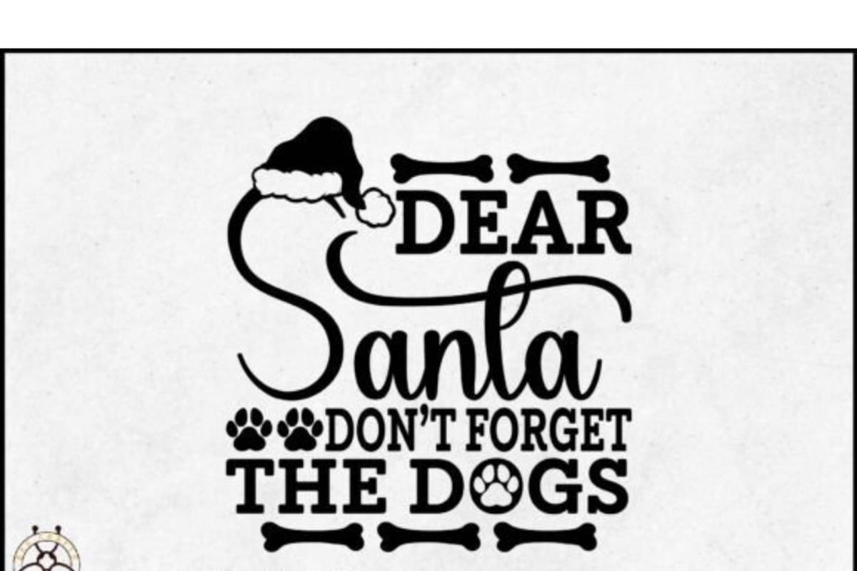 Christmas Dog SVG Bundle Santa Paws, a Graphic by BeeCraftR (Photo 7 of 9)