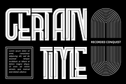 RECORDED CONQUEST - CONDENSED FONT, a Sans Serif Font by 177Studio (Thumbnail 2 of 8)