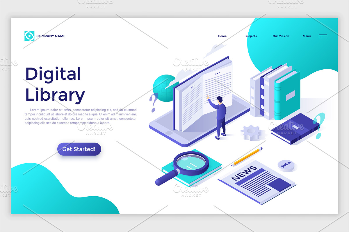 Isometric Solutions Mini. Part 1, a Templates & Theme by Andrew Kras Design (Photo 3 of 14)