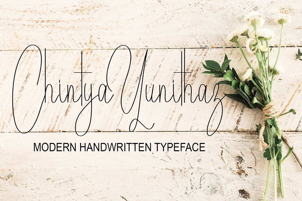 Jagathy Canthyk, a Script Font by Canden Meutuah (Photo 1 of 5)