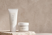 Minimal Skincare Packaging Mockups, a Packaging Mockup by Enysstrale (Thumbnail 3 of 9)