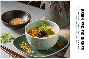 Asian Pacific Dishes, a Food & Drink Photo by Digital Art Creations