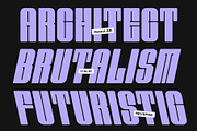 Rude – Condensed Font, a Sans Serif Font by Craft Supply Co. (Thumbnail 3 of 8)
