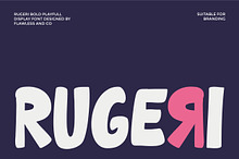 Rugeri - Bold Playful Display Font