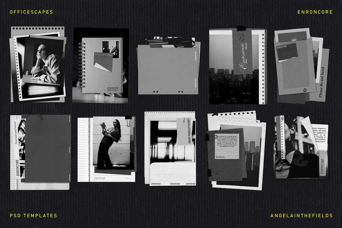 OFFICESCAPES PSD Mockups, an Object Graphic by angelainthefields (Photo 6 of 12)