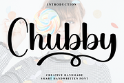 Chubby, a Handwritten Font by FreshTypeINK (Thumbnail 1 of 8)
