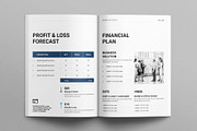 Business Plan Template, a Brochure Template by E-Type (Thumbnail 6 of 7)