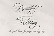 Blissful |Classic Calligraphy, a Script Font by Romiecreative (Thumbnail 7 of 8)