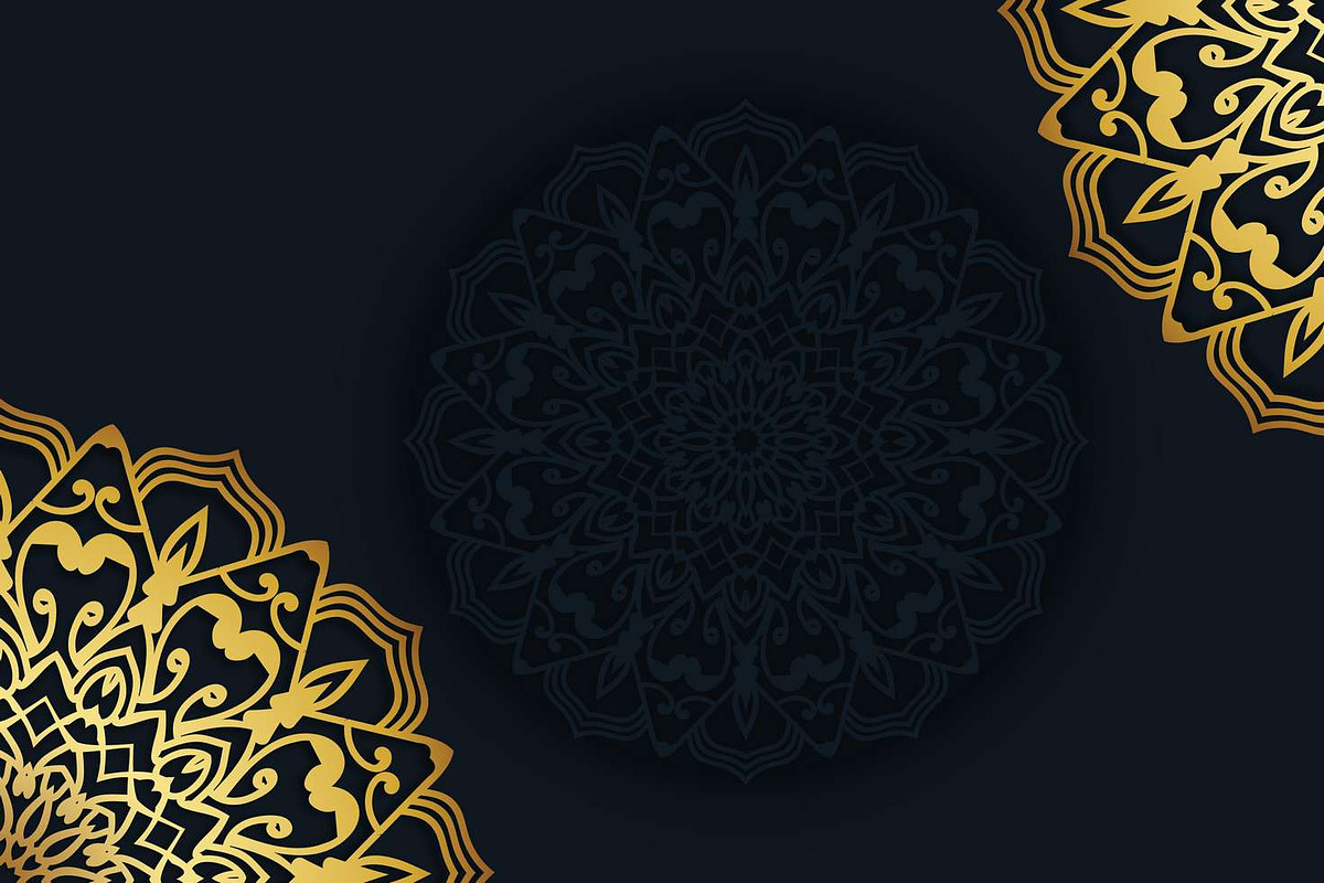 560+ Mandala Design Mega Collection, a Decorative Illustration by NJ Himel (Photo 98 of 289)